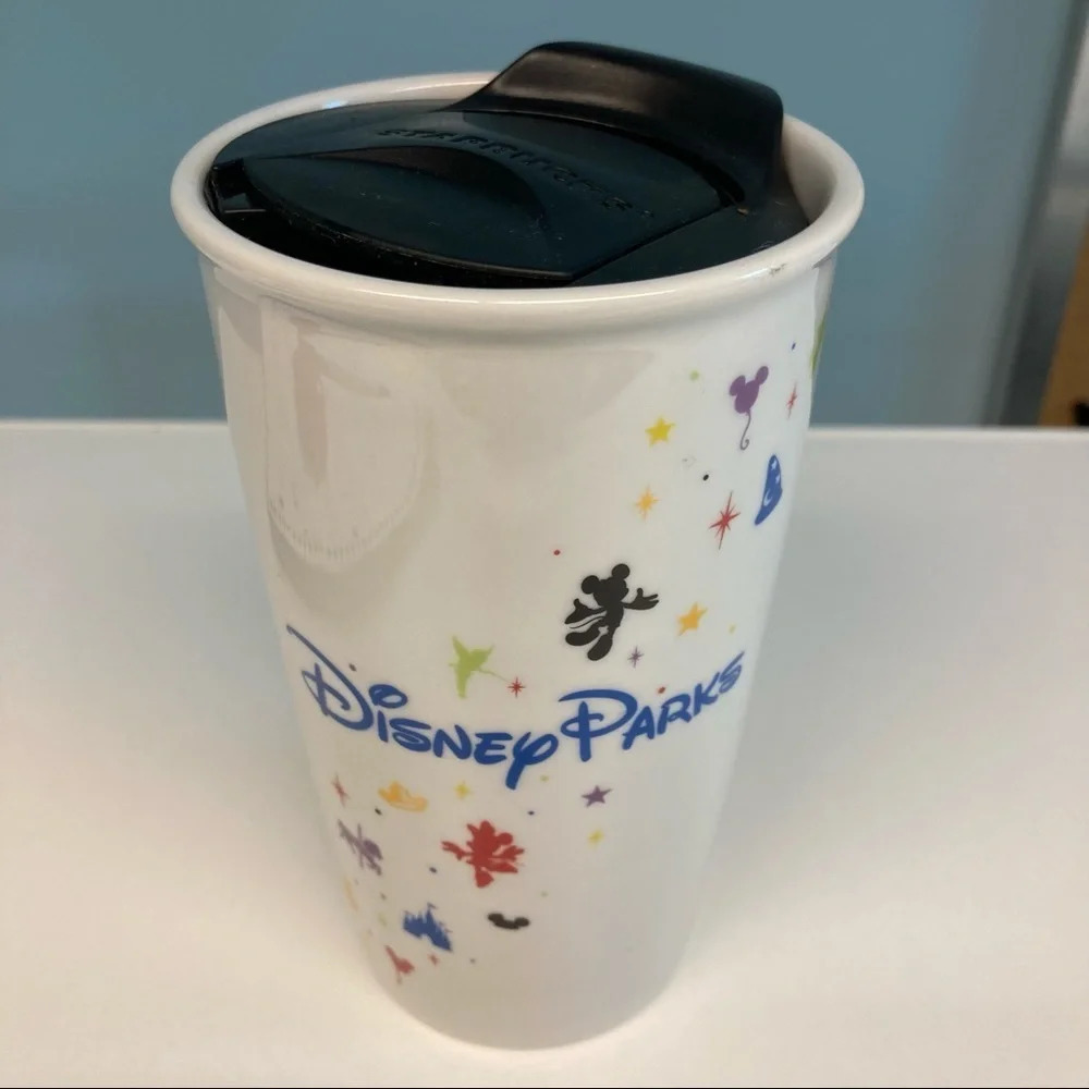 STARBUCKS Disney Parks Double  Wall To go Mug